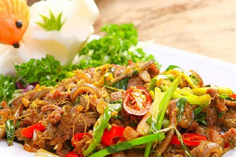 Heo rừng xào lăn